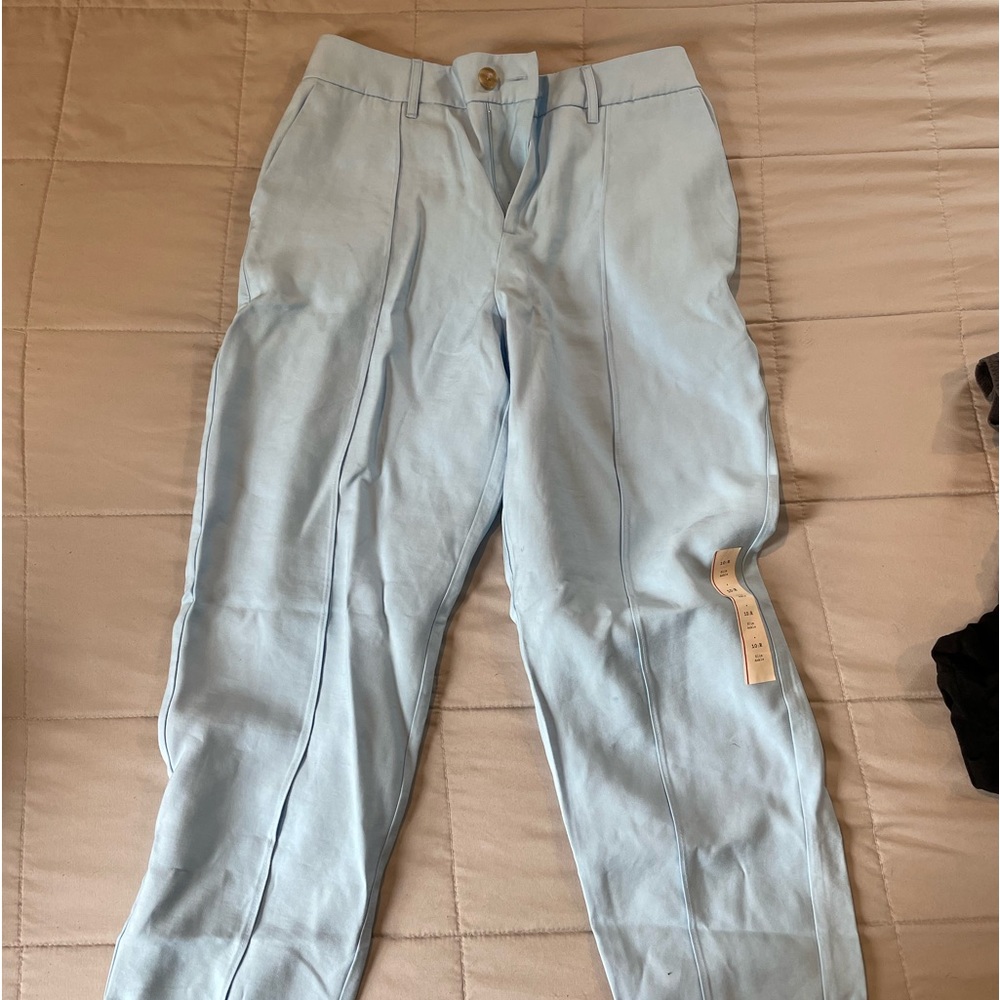 Target cropped linen pants